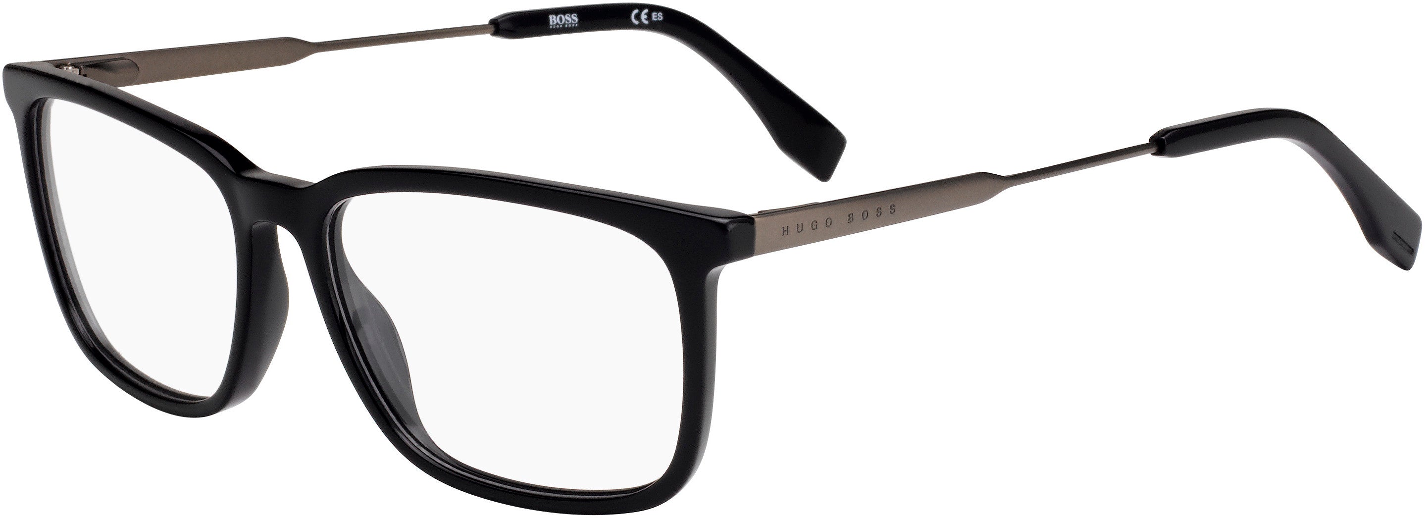 Boss (hub) Boss 0995 Square Eyeglasses 0807-0807  Black (00 Demo Lens)