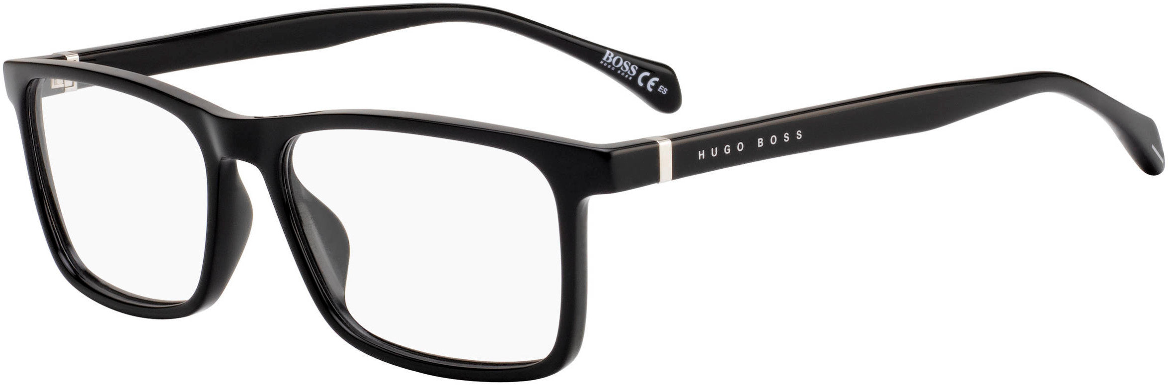 Boss (hub) Boss 1084 Rectangular Eyeglasses 0807-0807  Black (00 Demo Lens)