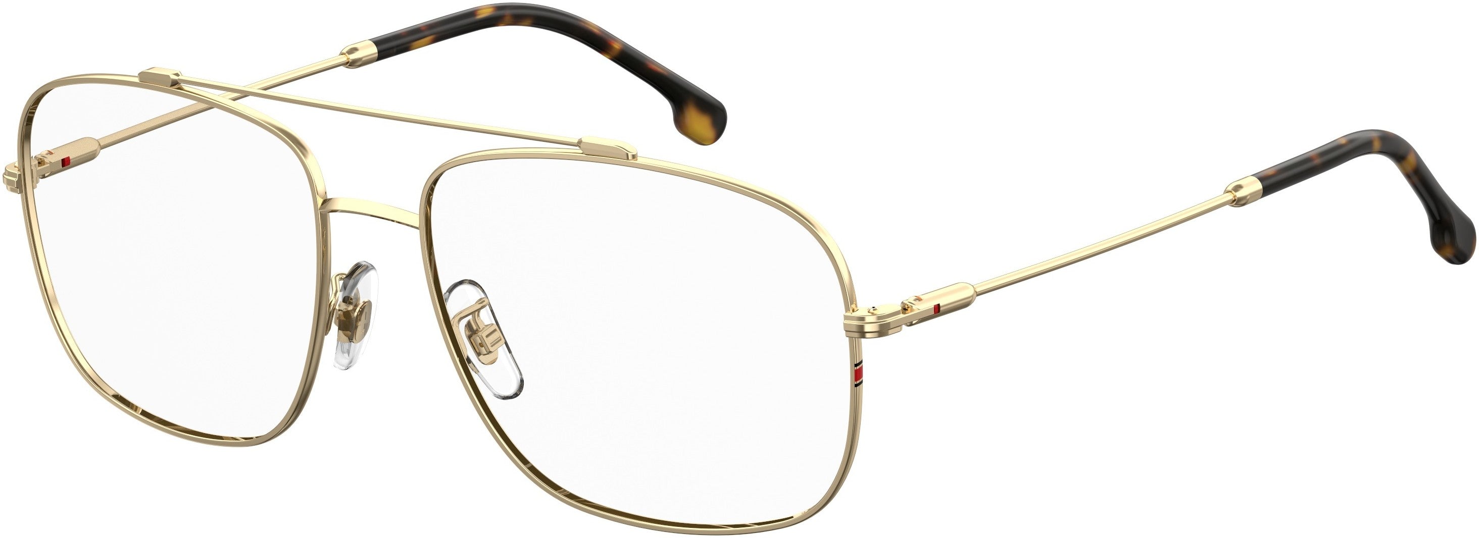  Carrera 182/G Rectangular Eyeglasses 0J5G-0J5G  Gold (00 Demo Lens)