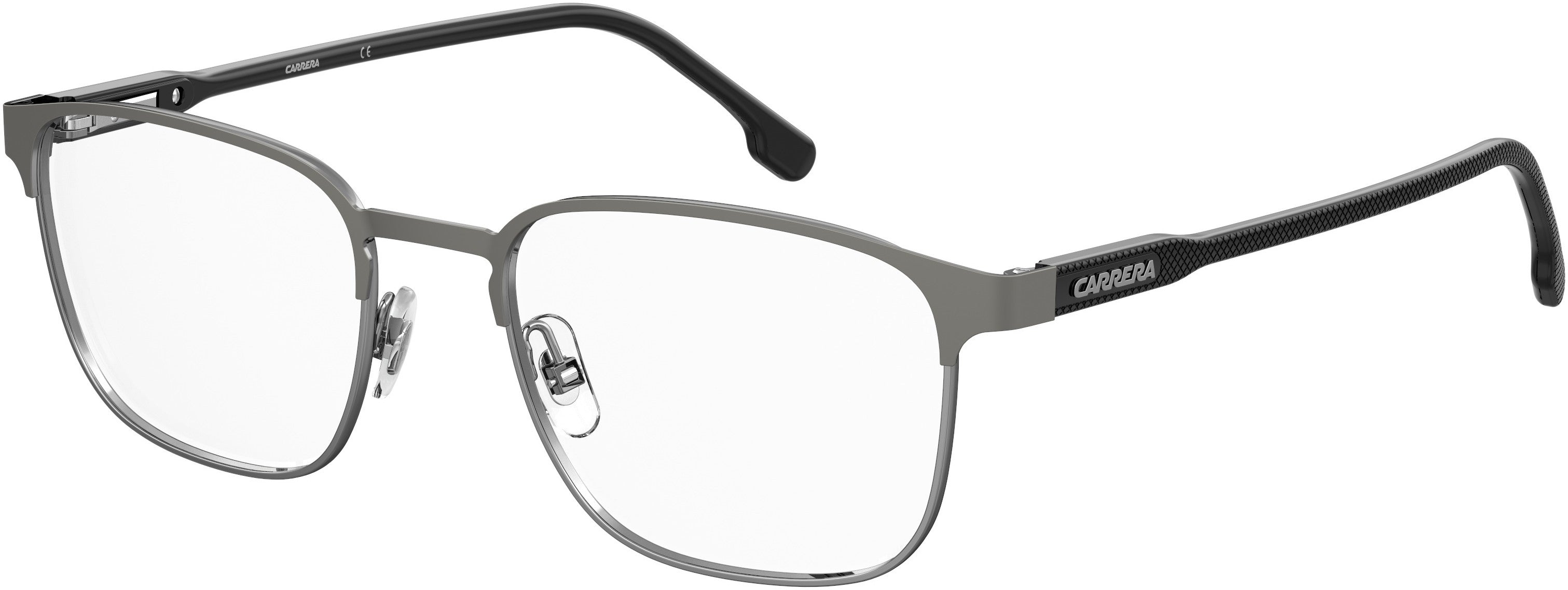  Carrera 253 Square Eyeglasses 0KJ1-0KJ1  Dark Ruthenium (00 Demo Lens)