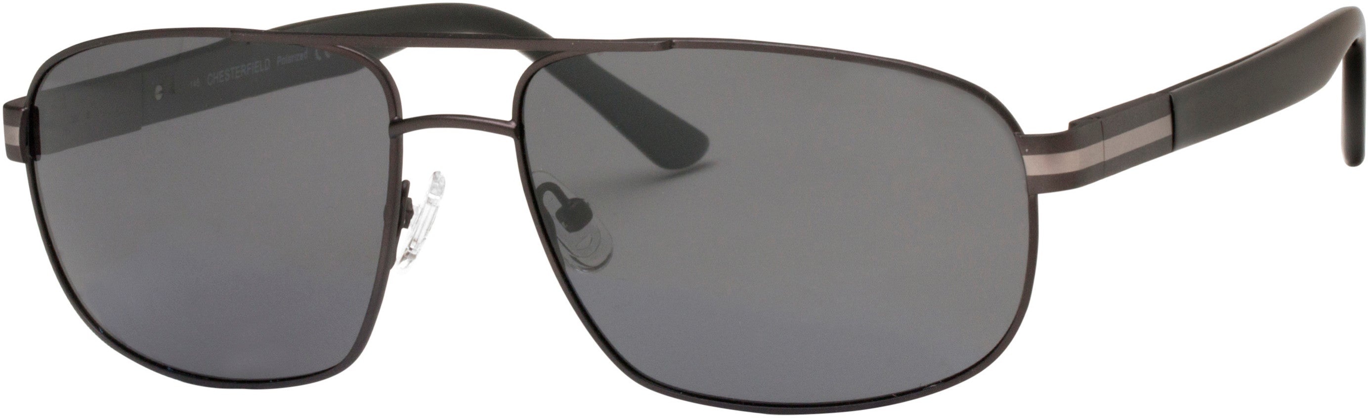  Chesterfield 05/S Aviator Sunglasses 0R81-0R81  Matte Ruthenium (M9 Gray Pz)