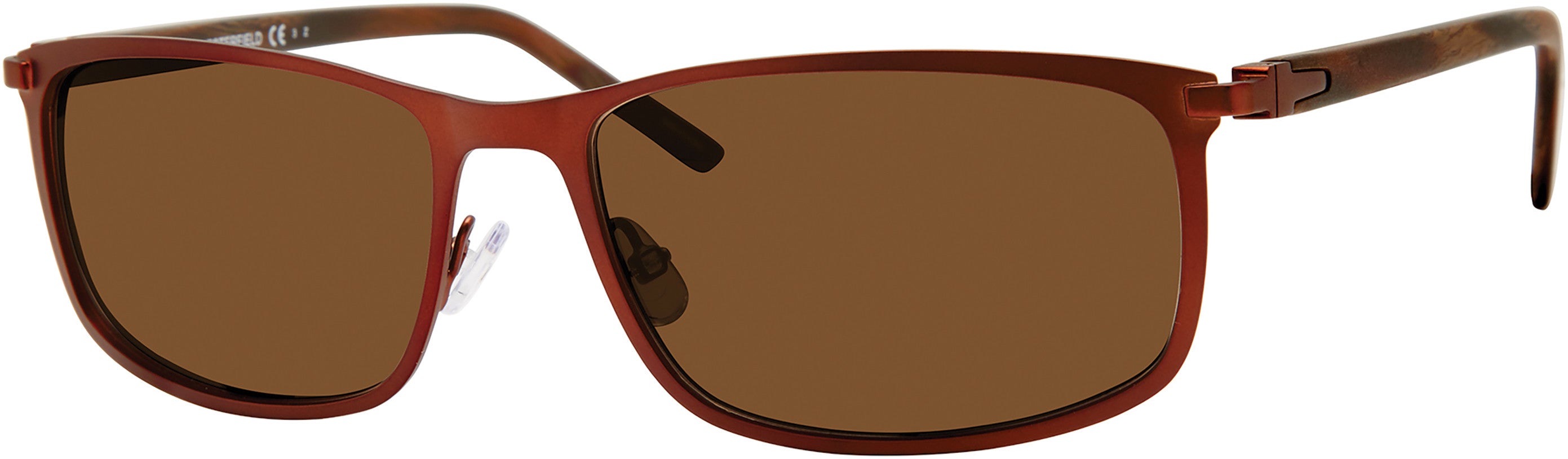  Chesterfield 06/S Rectangular Sunglasses 04IN-04IN  Matte Brown (SP Bronze Pz)