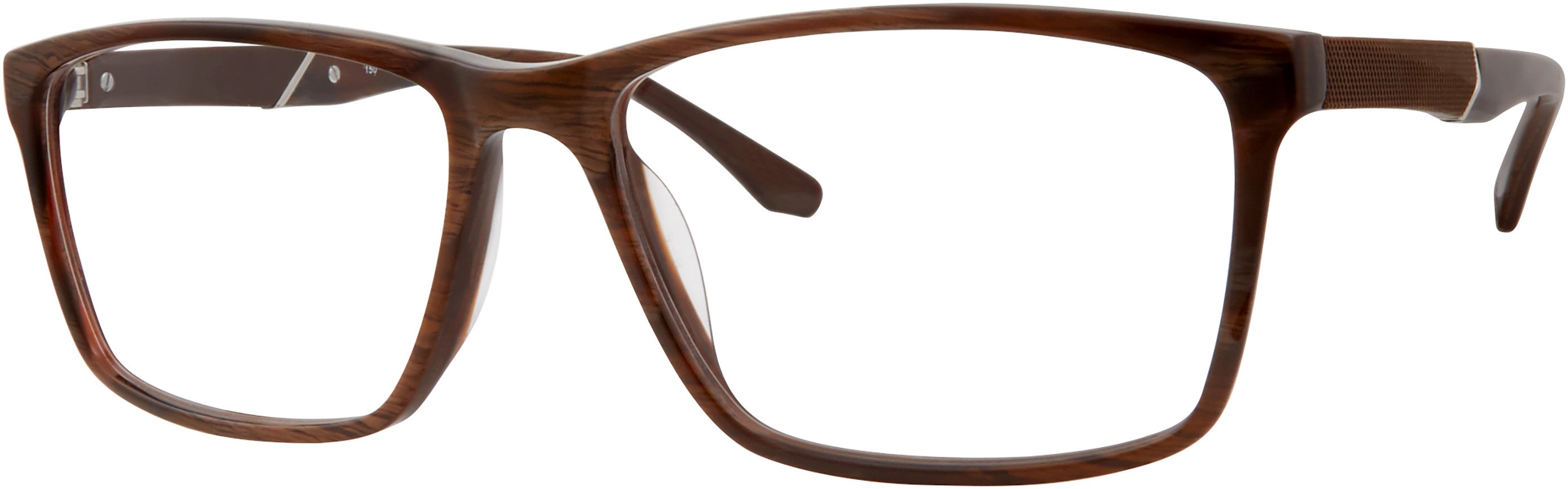  Chesterfield 66XL Rectangular Eyeglasses 0HGC-0HGC  Brown Havana (00 Demo Lens)