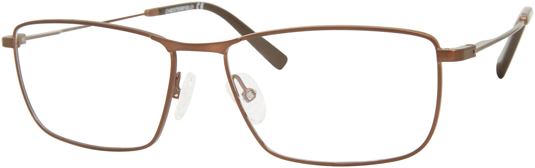  Chesterfield 80XL Rectangular Eyeglasses 009Q-009Q  Brown (00 Demo Lens)