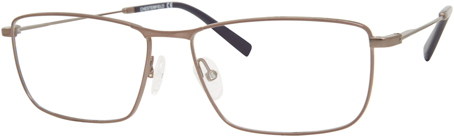  Chesterfield 80XL Rectangular Eyeglasses 0YB7-0YB7  Silver (00 Demo Lens)