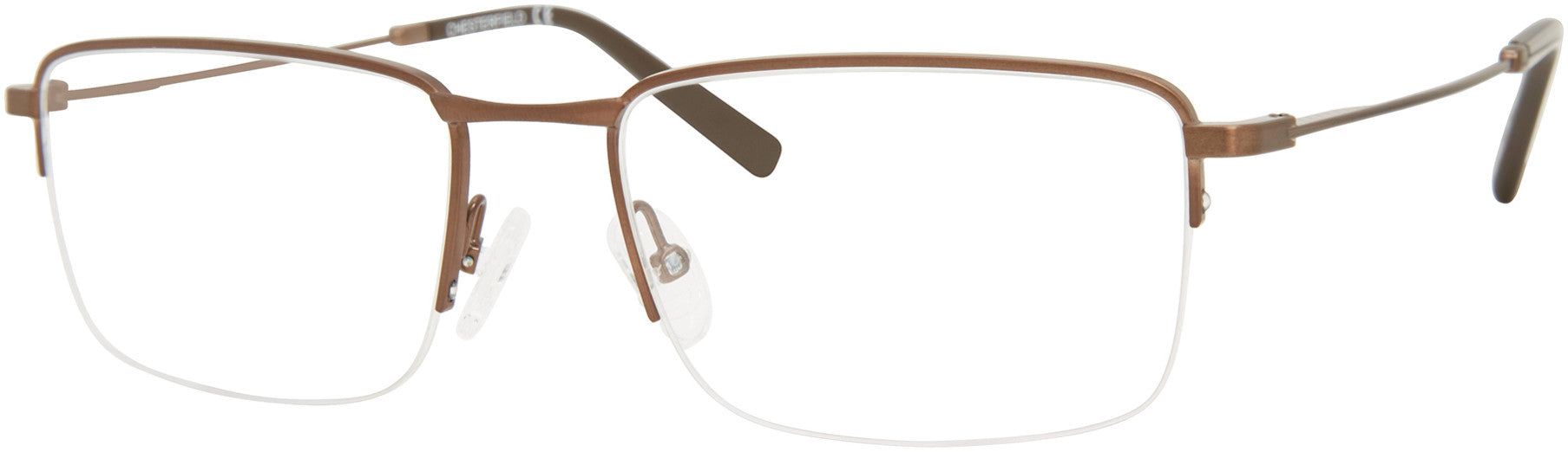  Chesterfield 81XL Rectangular Eyeglasses 009Q-009Q  Brown (00 Demo Lens)