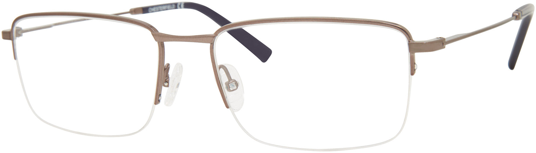  Chesterfield 81XL Rectangular Eyeglasses 0YB7-0YB7  Silver (00 Demo Lens)