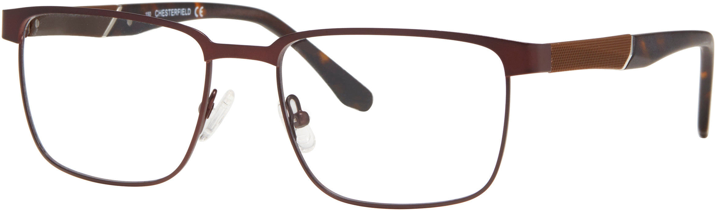  Chesterfield 82XL Rectangular Eyeglasses 0N70-0N70  Matte Bronze Havana (00 Demo Lens)