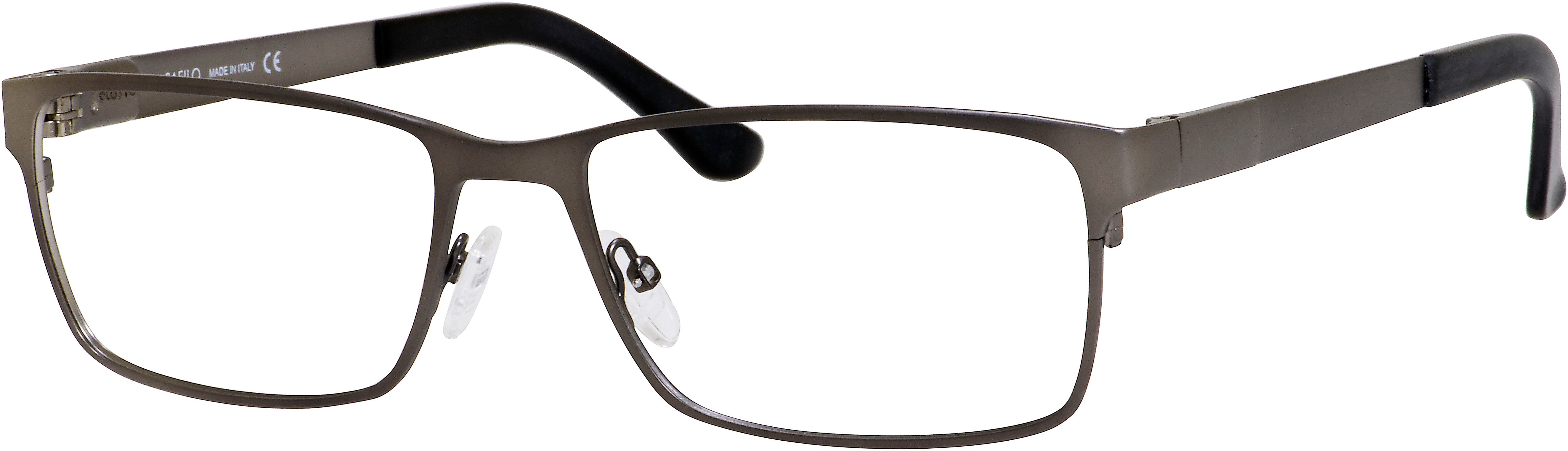  Elasta 3103 Rectangular Eyeglasses 0R80-0R80  Semi Matte Ruthenium (00 Demo Lens)