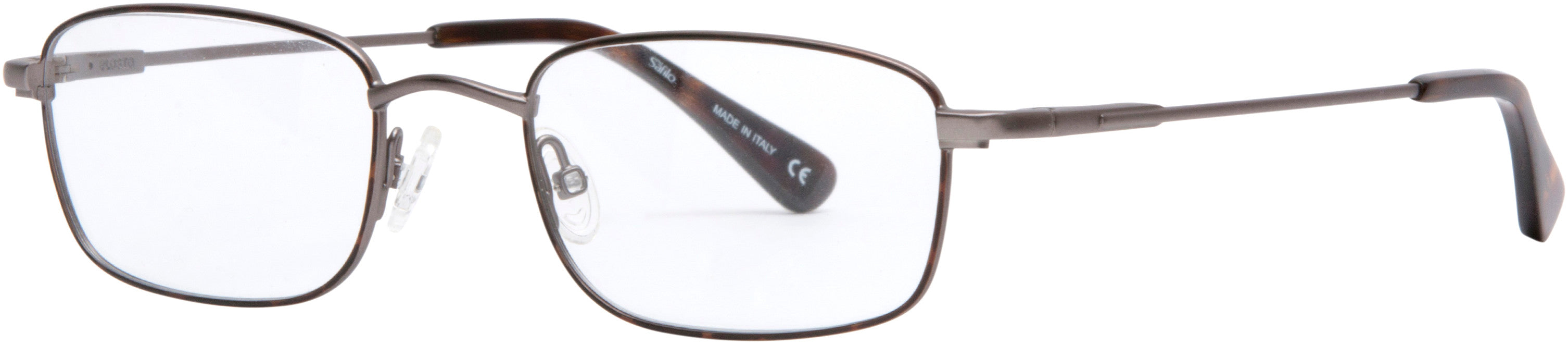  Elasta 7225 Rectangular Eyeglasses 0AB8-0AB8  Havana Gray (00 Demo Lens)