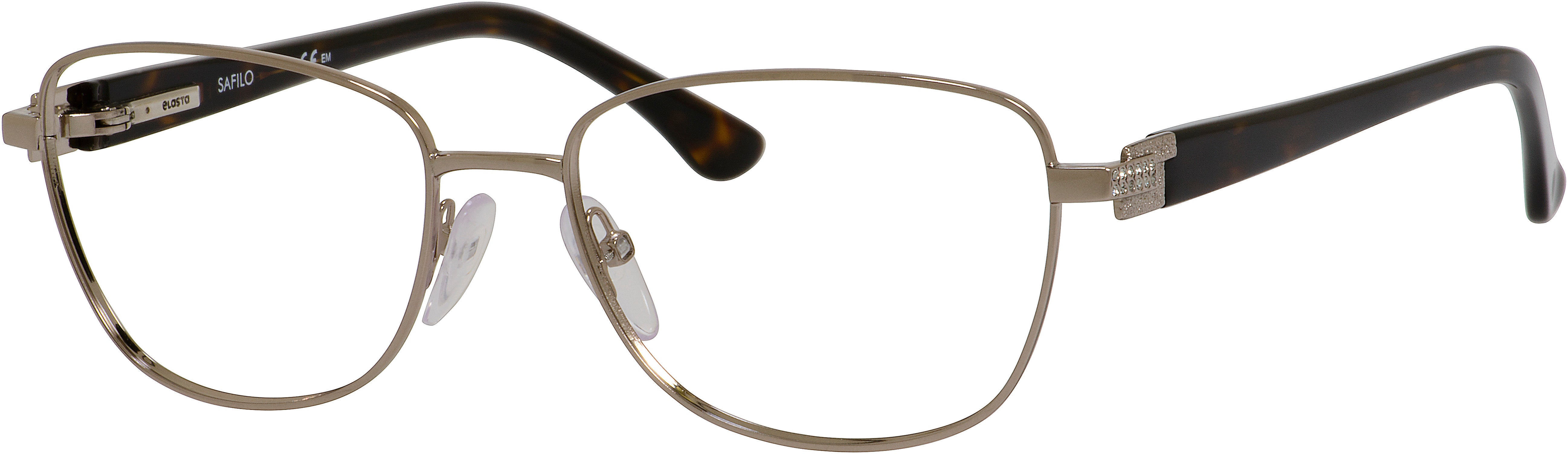  Emozioni 4367 Cat Eye/butterfly Eyeglasses 0WR9-0WR9  Brown Havana (00 Demo Lens)