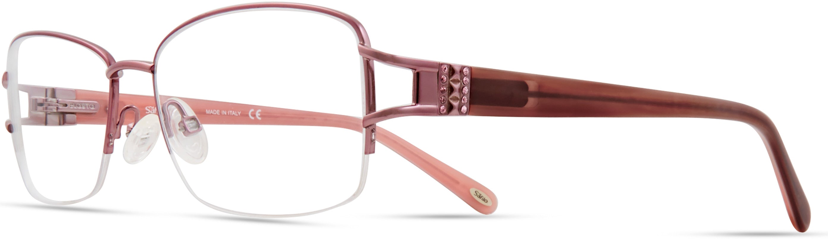  Emozioni 4388 Cat Eye/butterfly Eyeglasses 0S8R-0S8R  Light Pink (00 Demo Lens)