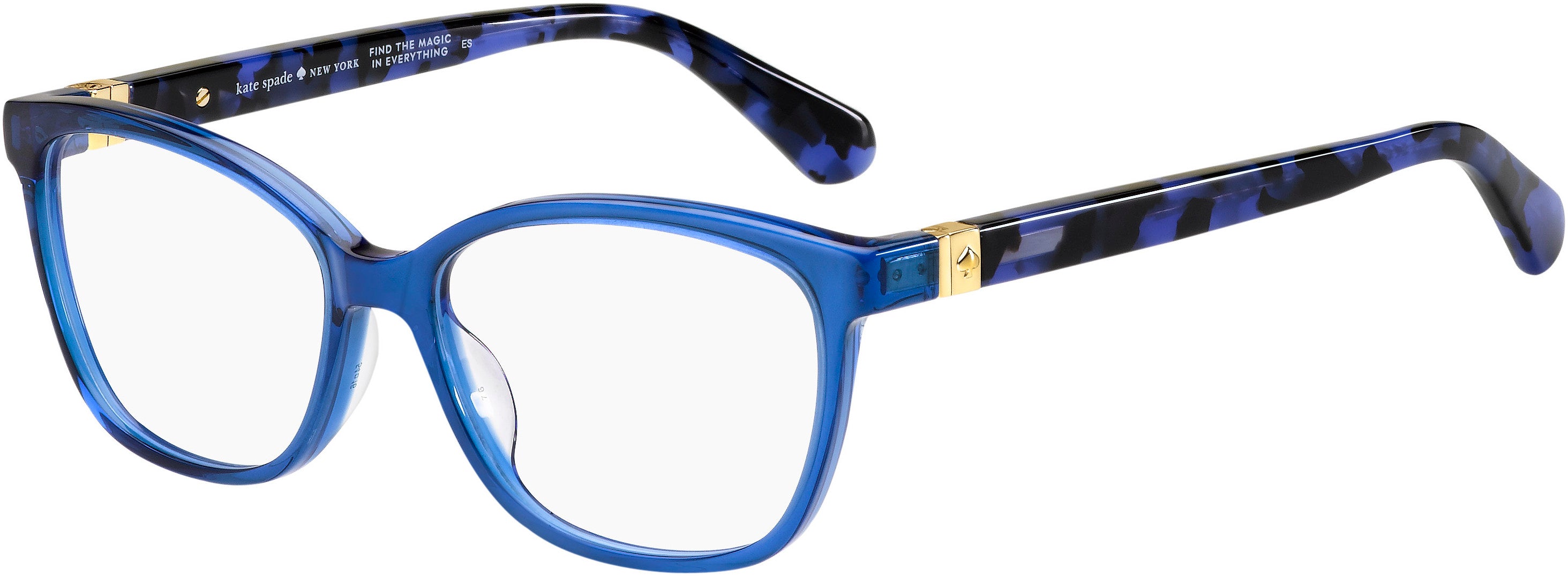 Kate Spade Emilyn Rectangular Eyeglasses 0PJP-0PJP  Blue (00 Demo Lens)