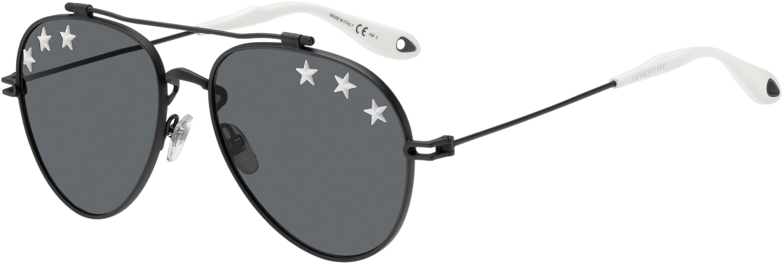 Aviator sunglasses with stars hotsell