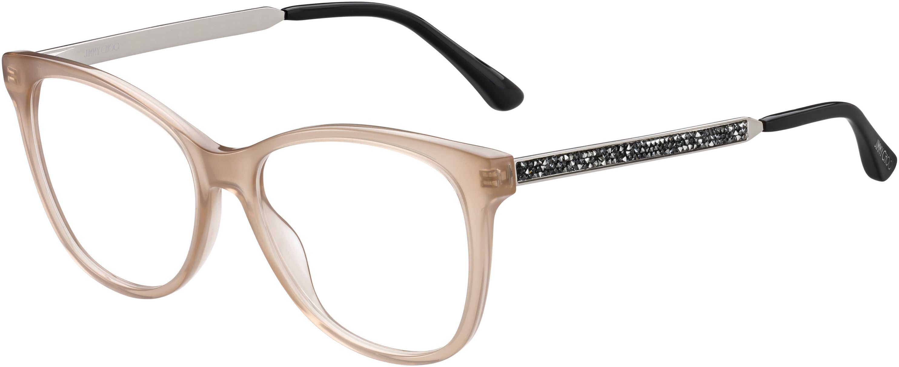  Jimmy Choo 199 Square Eyeglasses 0FWM-0FWM  Nude (00 Demo Lens)