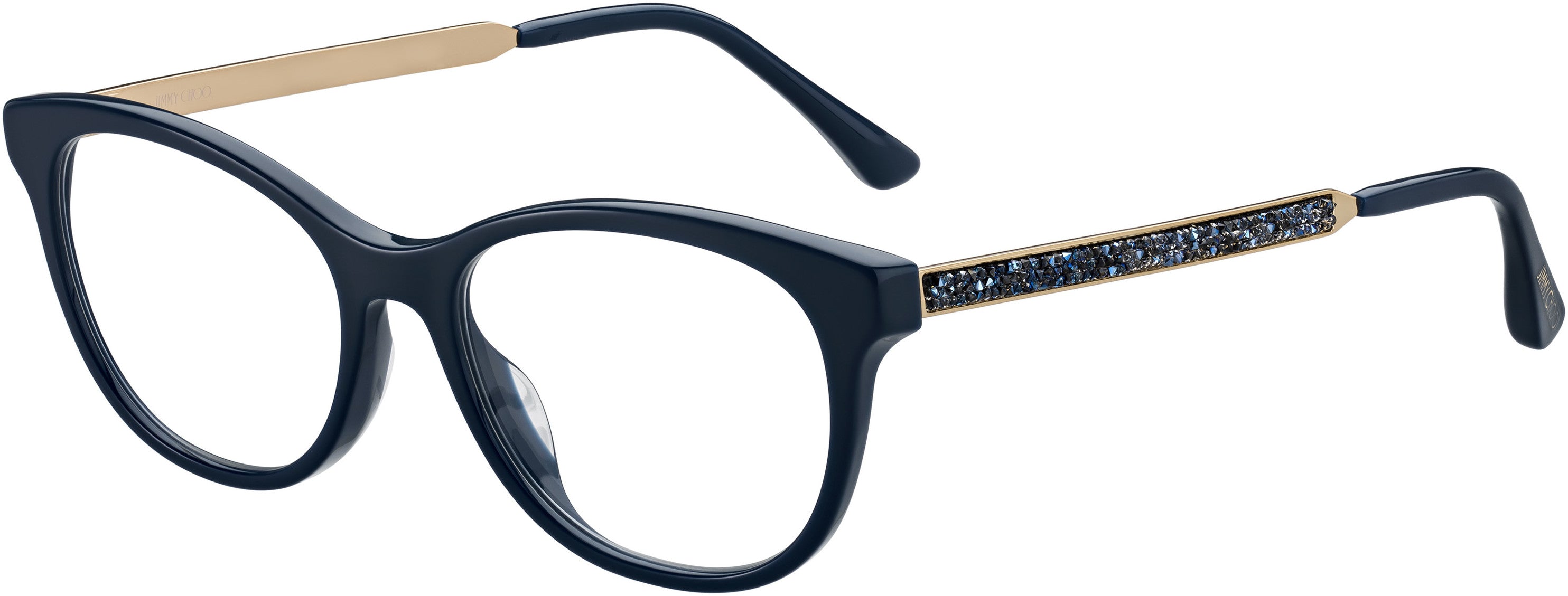  Jimmy Choo 202 Square Eyeglasses 0PJP-0PJP  Blue (00 Demo Lens)