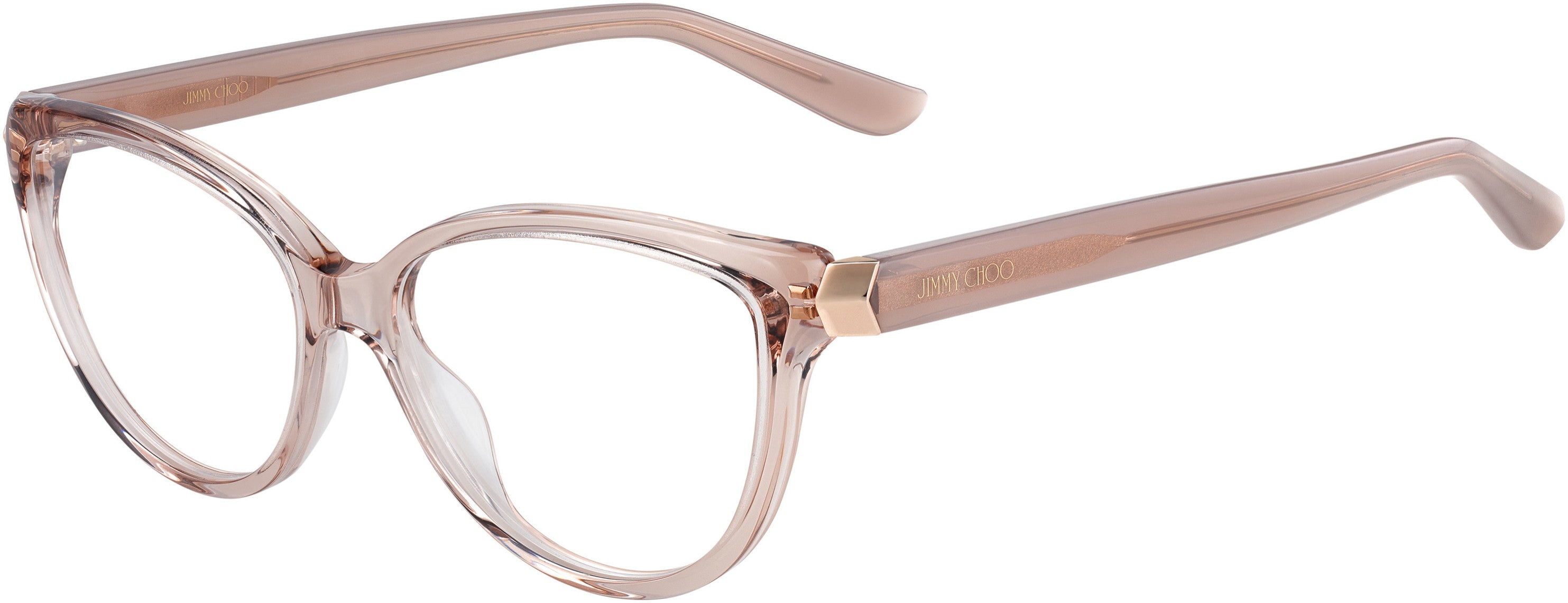  Jimmy Choo 226 Cat Eye/butterfly Eyeglasses 0FWM-0FWM  Nude (00 Demo Lens)