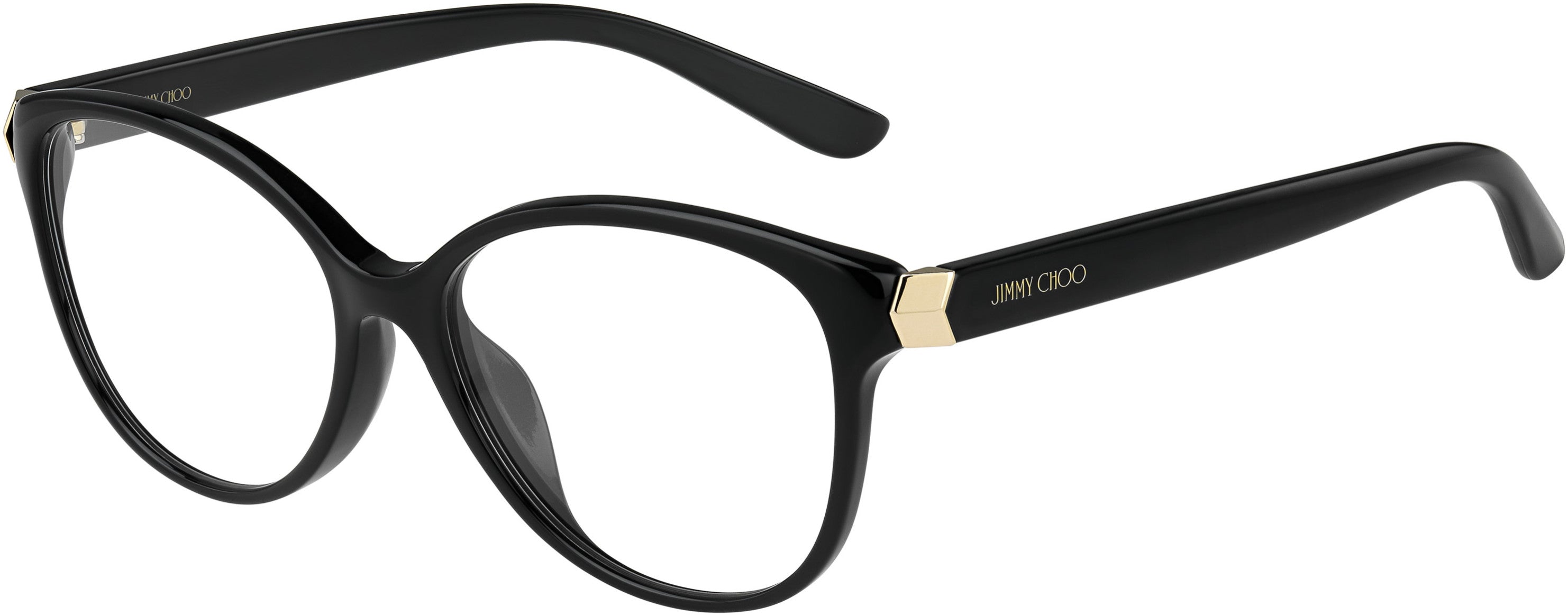  Jimmy Choo 231/F Tea Cup Eyeglasses 0807-0807  Black (00 Demo Lens)