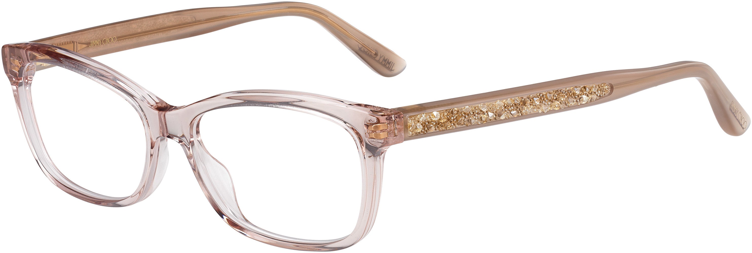  Jimmy Choo 239 Square Eyeglasses 0FWM-0FWM  Nude (00 Demo Lens)