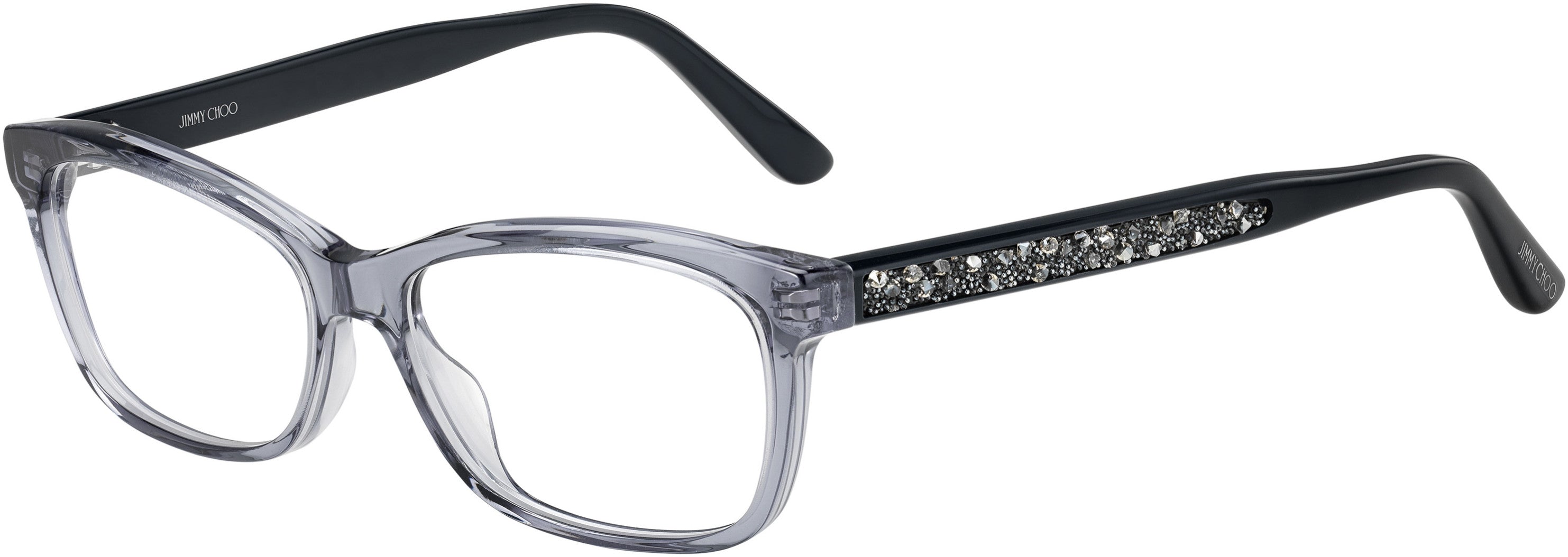  Jimmy Choo 239 Square Eyeglasses 0KB7-0KB7  Gray (00 Demo Lens)