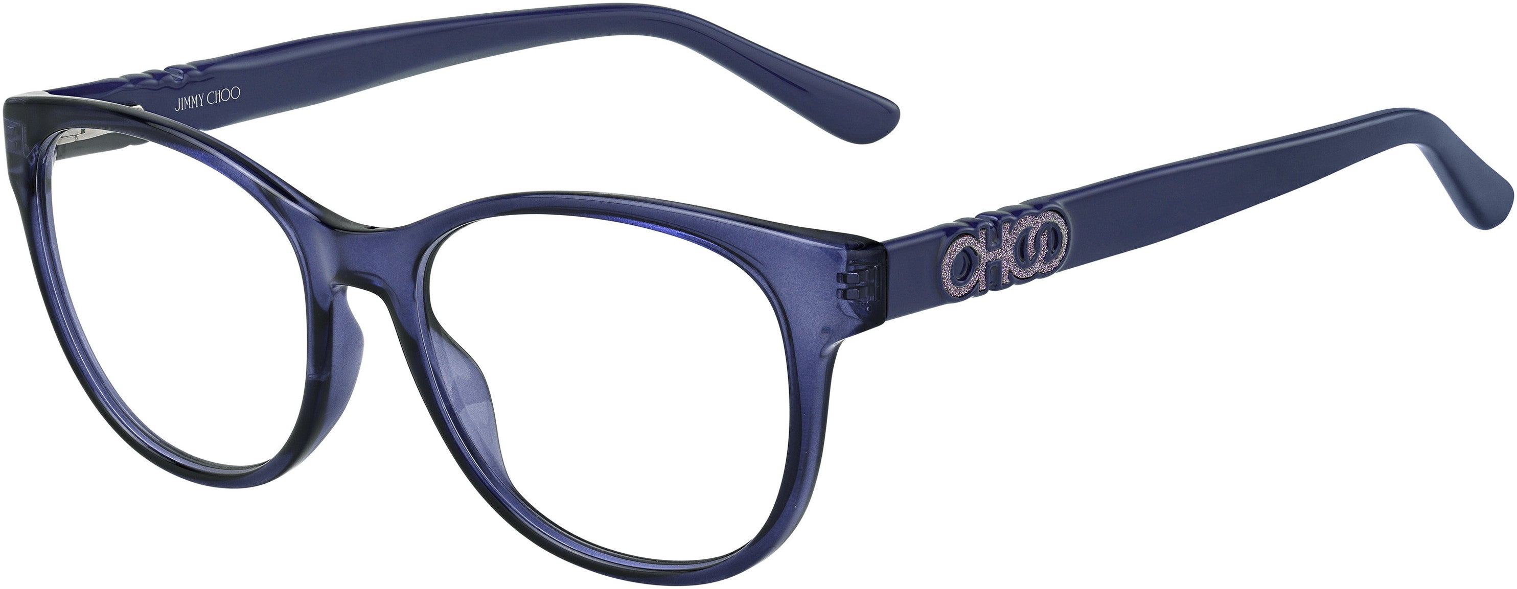  Jimmy Choo 241 Rectangular Eyeglasses 0B3V-0B3V  Violet (00 Demo Lens)