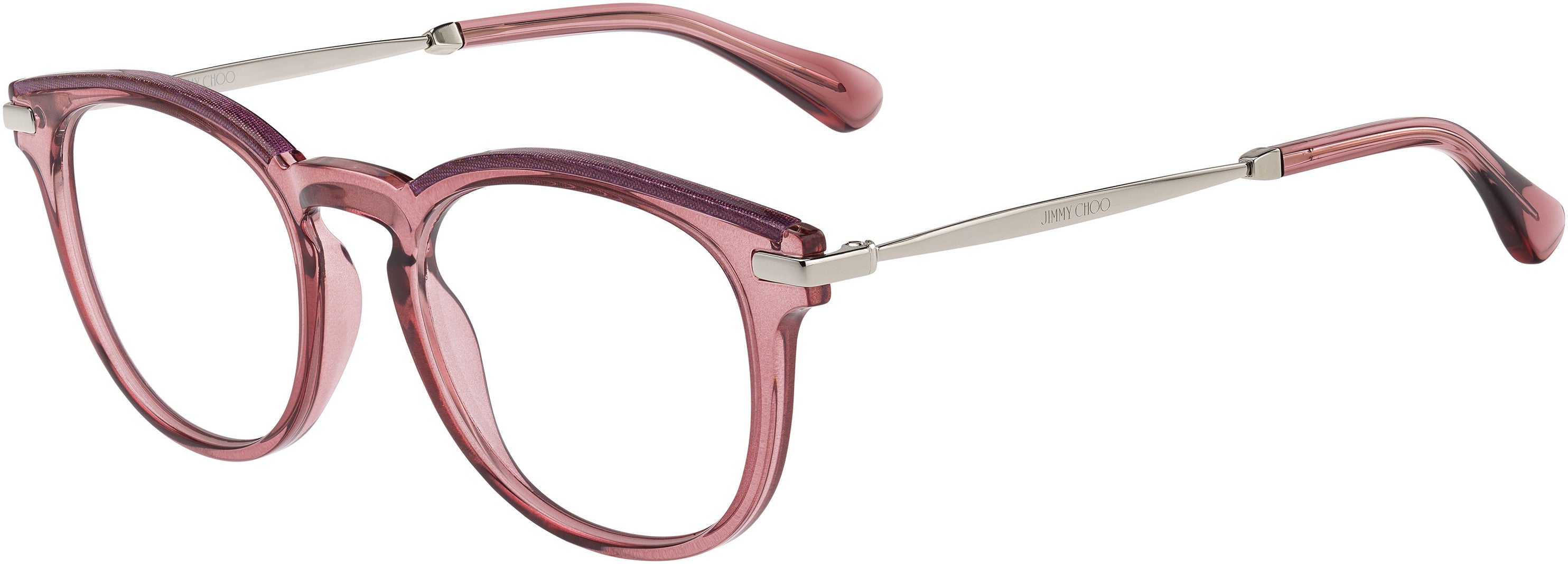  Jimmy Choo 247 Oval Modified Eyeglasses 0S5R-0S5R  Bugd Glitter (00 Demo Lens)