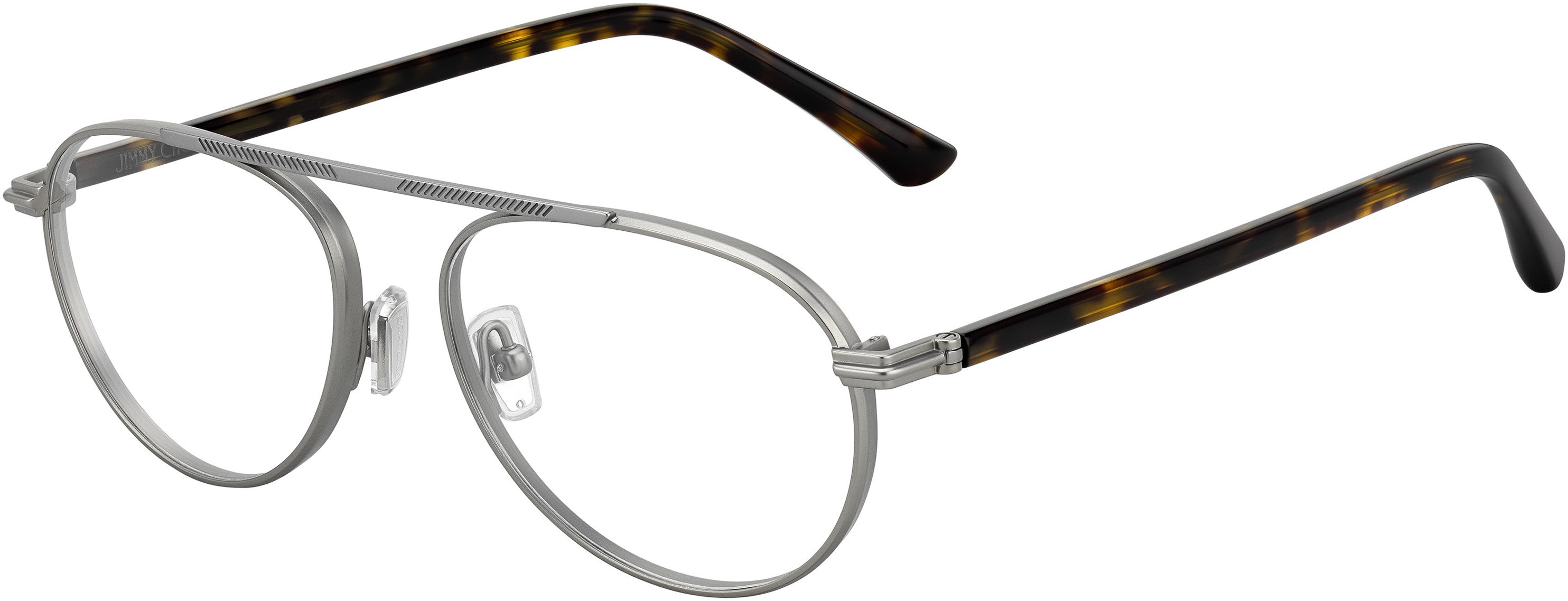  Jimmy Choo 003 Oval Modified Eyeglasses 0EKP-0EKP  Dark Rust Havana (00 Demo Lens)