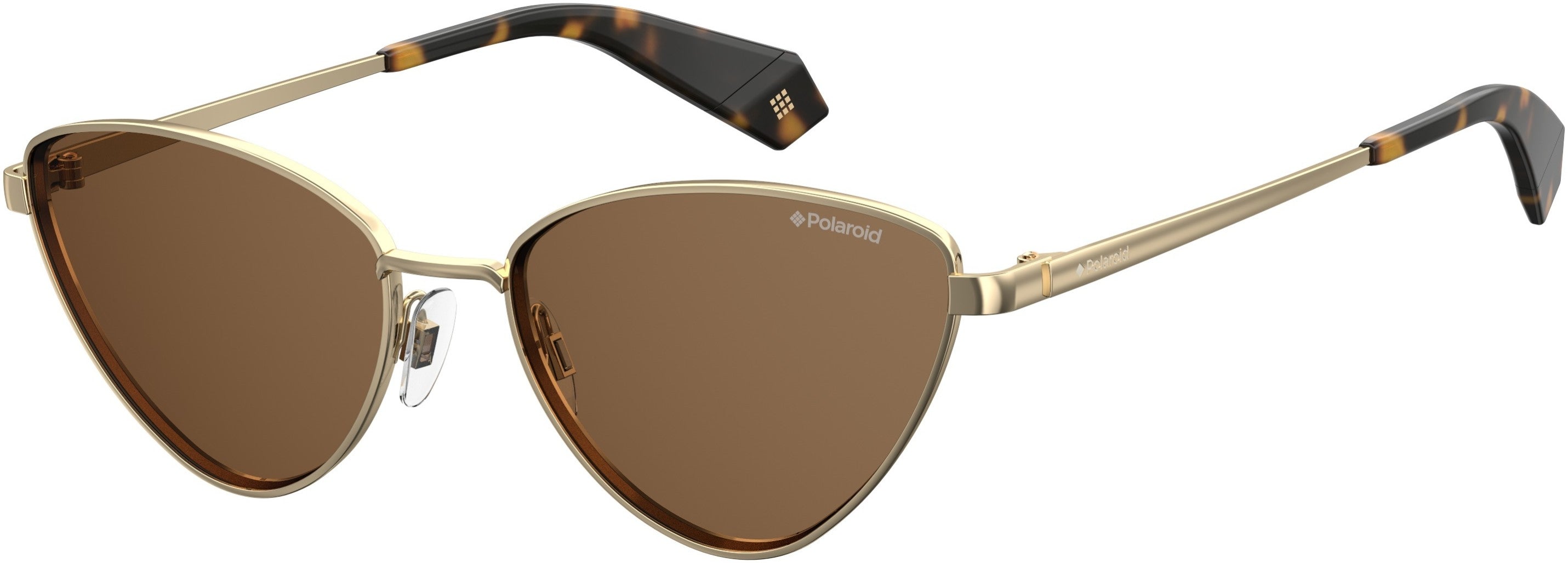 Polaroid Core Polaroid 6071/S/X Cat Eye/butterfly Sunglasses 0J5G-0J5G  Gold (SP Bronze Pz)