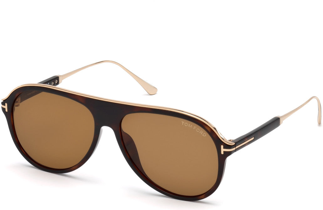 Tom Ford Classic Black Sunglasses in Brown for Men