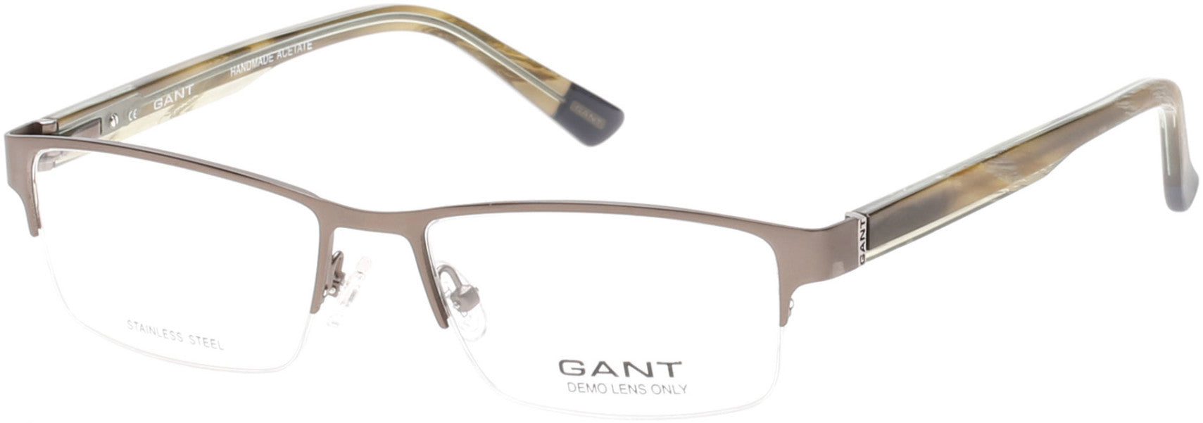 Gant GA3071 Rectangular Eyeglasses 009-009 - Matte Gunmetal