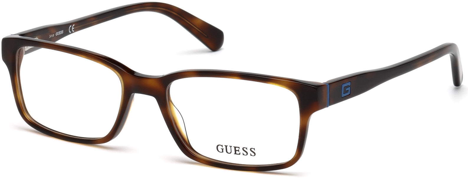 Guess GU1906 Geometric Eyeglasses 053-053 - Blonde Havana