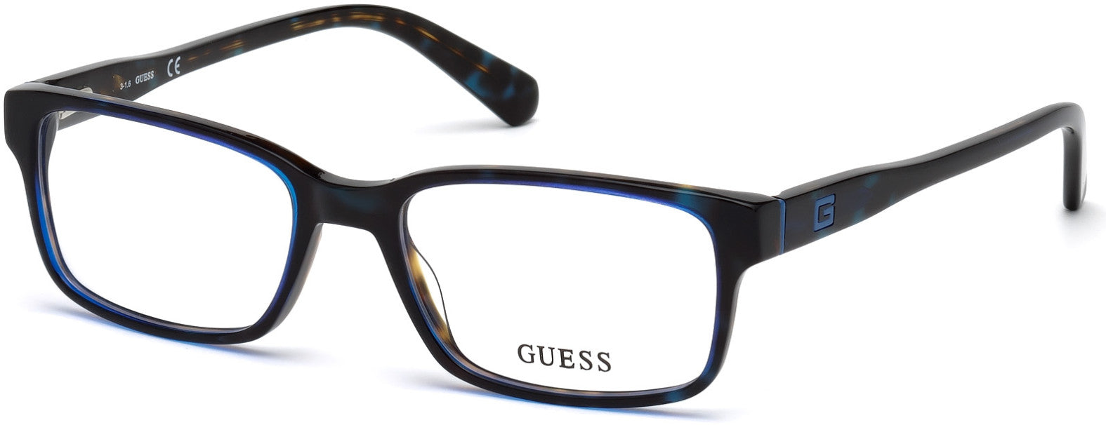 Guess GU1906 Geometric Eyeglasses 092-092 - Blue