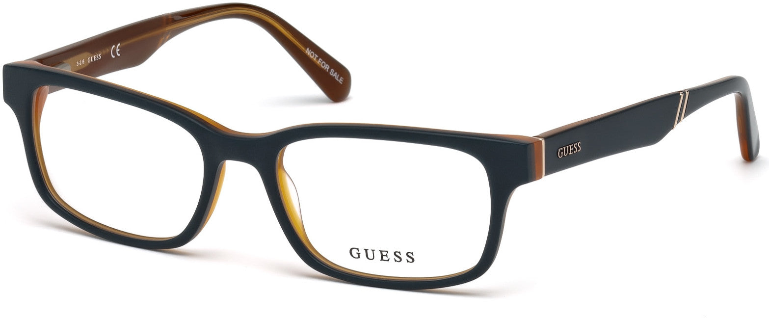 Guess GU1934 Geometric Eyeglasses 092-092 - Blue