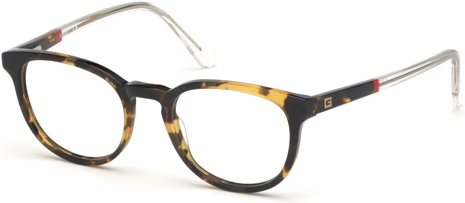 Guess GU1973-F Round Eyeglasses 055-055 - Coloured Havana