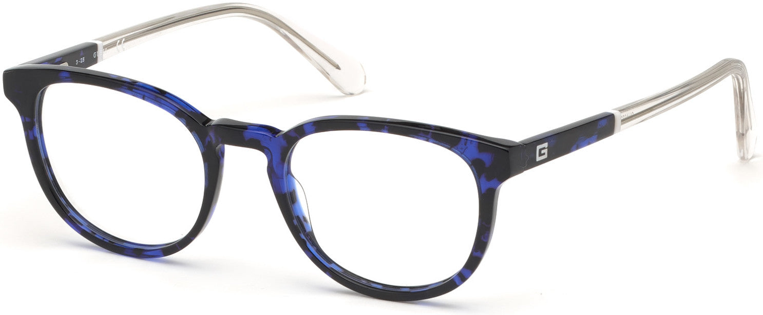 Guess GU1973-F Round Eyeglasses 092-092 - Blue