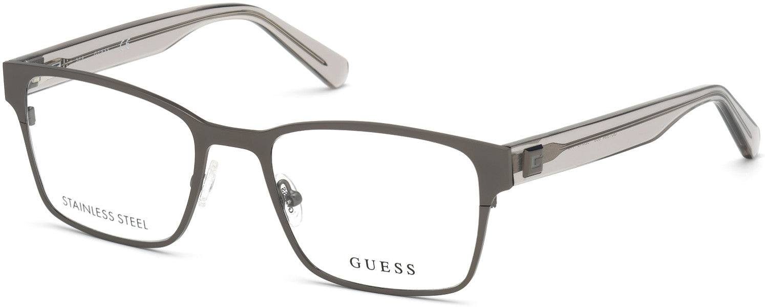 Guess GU1994 Rectangular Eyeglasses 009-009 - Matte Gunmetal