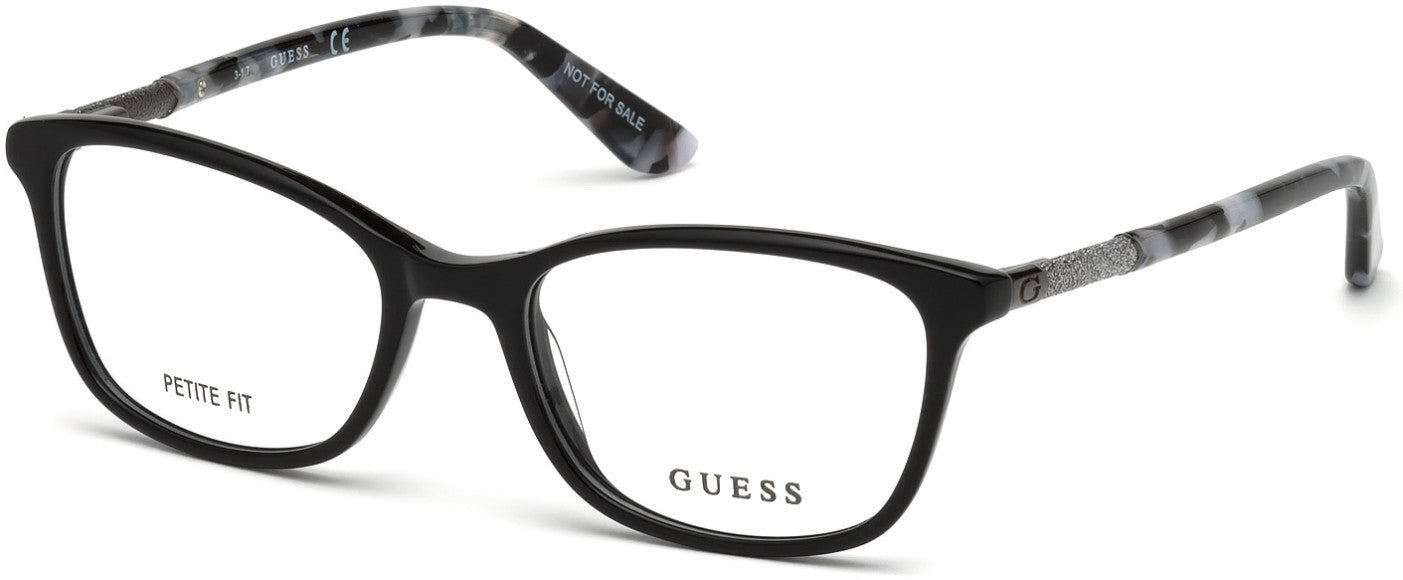 Guess Gu2658 Rectangular Eyeglasses For Women 4440