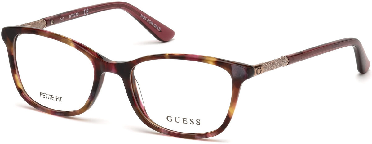 Guess Gu2658 Rectangular Eyeglasses For Women 4704