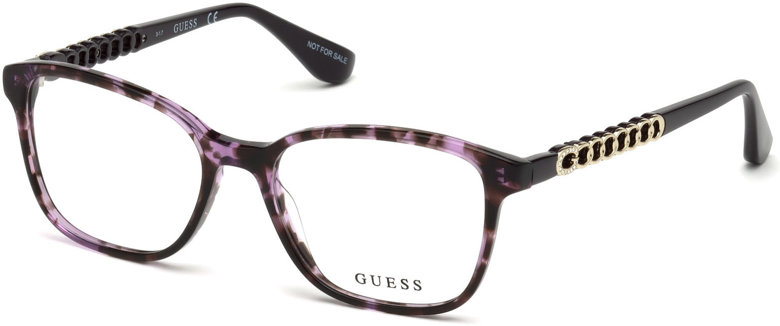 Guess GU2661-S Square Eyeglasses 083-083 - Violet