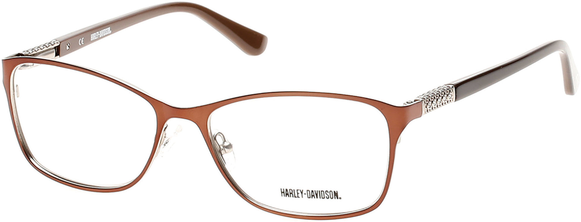 Harley-Davidson HD0520 Eyeglasses D96-D96 - Brown