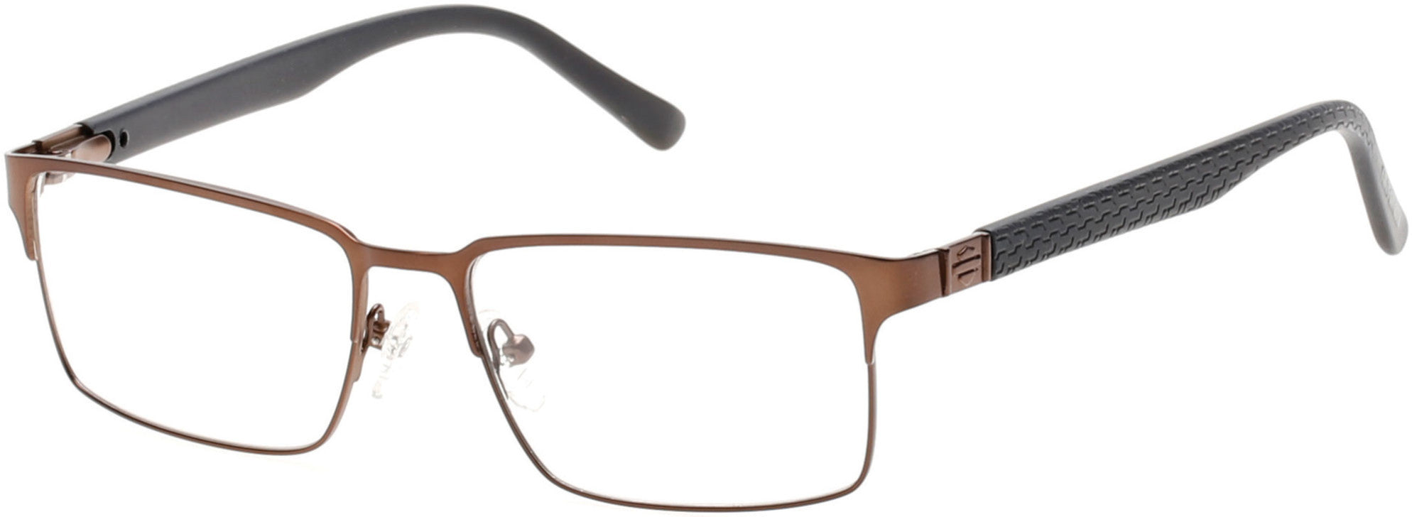 Harley-Davidson HD0716 Eyeglasses 048-048 - Shiny Dark Brown