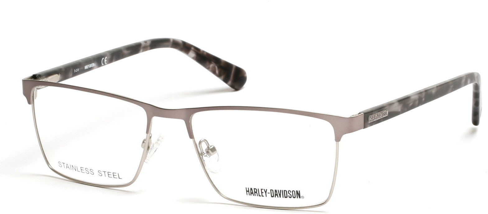 Harley-Davidson HD0757 Eyeglasses 009-009 - Matte Gunmetal