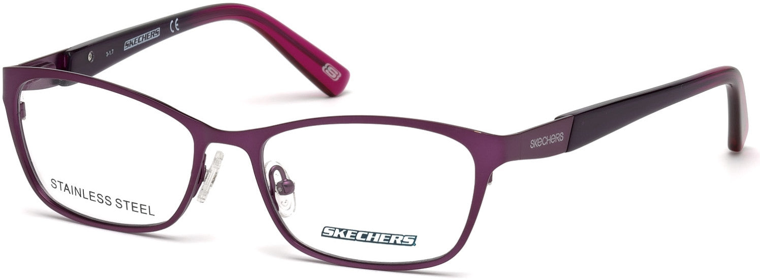 Skechers SE2134 Rectangular Eyeglasses 083-083 - Violet