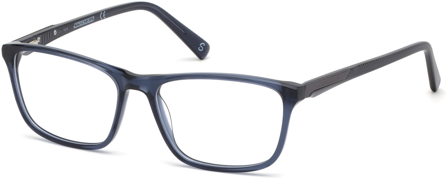 Skechers SE3231 Geometric Eyeglasses 020-020 - Grey